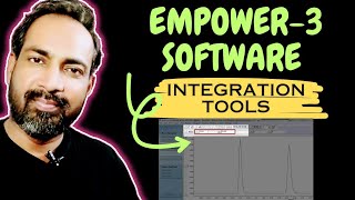 Empower 3 software in waters HPLC  Integration tools  peak processing [upl. by Orazal]