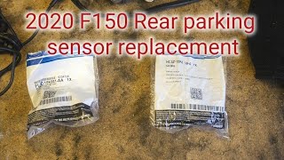 2020 Ford F150 Rear parking sensor replacement [upl. by Leirua]