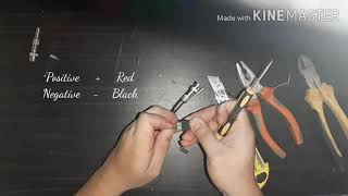 How to Crimp Bnc Connectors on RG6 Siamese Cable CCTV [upl. by Ada617]