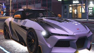 GTA Online Annis ZR350 Vs Dinka Jester RR  The Business End  Street Race [upl. by Atinehs397]