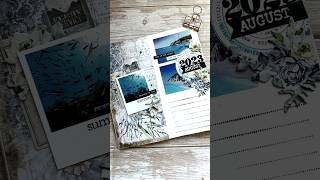 Traveler’s journal  double spread travelersnotebook journaling [upl. by Fazeli]