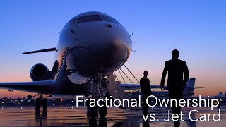 Flying Privately Fractional Ownership vs Jet Card – BJT Explainer [upl. by Ralina]