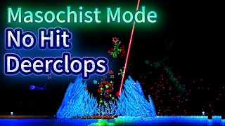 Deerclops No Hit Terraria Fargos Masochist Mode [upl. by Trebleda116]