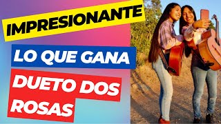 ⚡🤑DUETO DOS ROSAS cuanto GANA en YOUTUBE  2023🤑 [upl. by Ecinnaj]