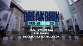 Breakbulk Middle East 2024 Day One Highlights [upl. by Anyaj]