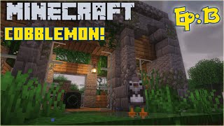 Our First Gym Victory  Minecraft Cobblemon Ep 13 [upl. by Annazor]