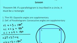 107 Inscribed and Circumscribed Polygons Lesson [upl. by Phelips877]