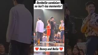 WOW DONBELLE SANDALAN SA ISATISA MOMENTS❤️ donbelle donnypangilinan bellemariano shorts [upl. by Atika]