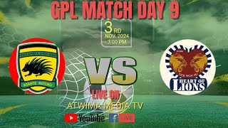 KOTOKO VS HEART OF LIONS LIVE COMMENTERY ON ATWIMA MEDIA TV [upl. by Nosnar]