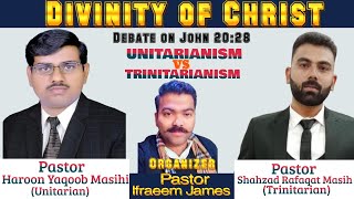 Divinity of Christ  Debate on John 2028  Pr Haroon Yaqoob Masihi VS Pr Shahzad Rafaqat in Urdu [upl. by Tayler]