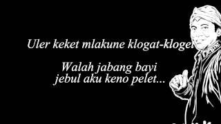 Didi Kempot Sekonyong konyong Koder Lyric [upl. by Nisbet145]