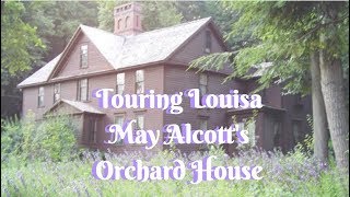 Touring Louisa May Alcotts Orchard House [upl. by Esereht]