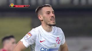 REZUMAT  Dinamo  FCSB 10 Cupa României optimi  Sezon 202021 [upl. by Hersh]