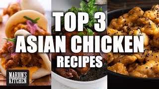 Top 3 Asian Chicken Recipes  Marions Kitchen [upl. by Sherri]