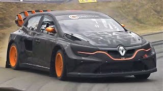 600Hp Renault Mégane RS RX  SPECTACULAR HillClimb Run [upl. by Enelia816]