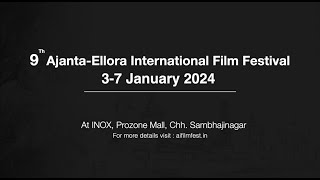 9th Ajanta Ellora International Film Festival Promo [upl. by Tiernan]