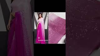 Sequin saari trending fashion saree sequin [upl. by Elleiand]