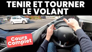 TENIR ET TOURNER LE VOLANT  Permis de conduire [upl. by Eimarrej]