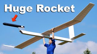 Building a HIGH POWER Rocket Glider [upl. by Perkoff]