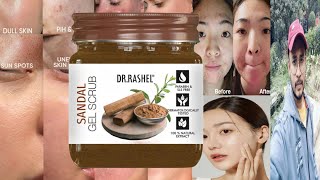 Dr Rashel Sandal Gel Scrub  Honest Review [upl. by Orren]