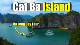 Exploring Cat Ba Island Solo with Stunning Ha Long Bay Boat Tour [upl. by Ailat49]