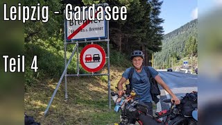 Endboss Brennerpass  Bikepacking  Leipzig  Gardasee Teil 4 [upl. by Jermyn641]