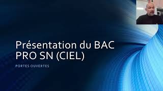 Présentation BAC PRO CIEL [upl. by Samson]