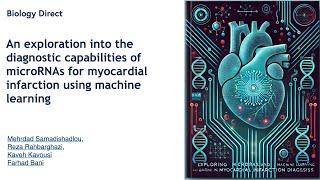 Unlocking microRNA Potential Machine Learning in Myocardial Infarction Diagnosis [upl. by Elvira]