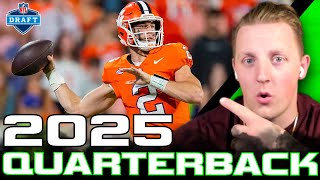 The 2025 Quarterback Class has me WORRIED  The Draft Rankings Football Podcast [upl. by Hairahs]