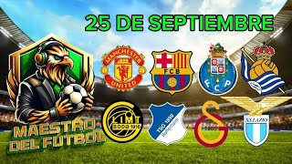 Pronósticos Europa League 25 De Septiembre Predicciónes Europa League 25 De Septiembre [upl. by Torruella803]