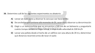 Pregunta 38 Matemáticas Guía EXACER COLBACH 2023 [upl. by Parks]