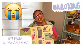 UNBOXING BTS 방탄소년단 Festa DDay Calendar 2021  Celebración 8° Aniversario BTS [upl. by Elad]