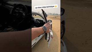 कार का door बंद करने की ninja technique 👍  car door wont close  part 3  wagonoctane shorts [upl. by Idnek]