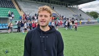 Martin etter toppkampen mot BodøGlimt [upl. by Anillek]