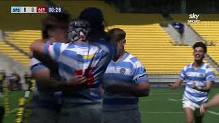 No 8 scores incredible try inside 24 seconds [upl. by Eneleh]