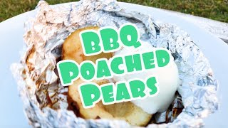 Vegan BBQ Poached Pears [upl. by Cadmann]