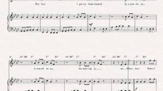 Oboe  Song 2  Blur Sheet Music Chords amp Vocals [upl. by Merkle]