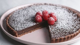 Silkiest Chocolate Tart [upl. by Steele]