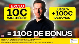 Code promo Parions Sport En Ligne 10€ de freebets offerts SANS CB sans dépôt  Bonus JO [upl. by Croner]