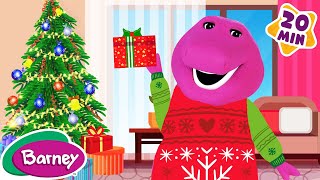 Barney Christmas Episode  Holiday and Christmas Celebration for Kids  Barney the Dinosaur [upl. by Dinin]