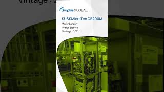 Packaging Equipment  Disco DFD6361 ASM AD830 ASM AD830 SUSSMicroTec CB200M SUSSMicroTec CBC200 [upl. by Saba]