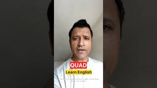 What is QUAD A quick update on QUAD summit in the USA 🇺🇸 Learn English [upl. by Norry]