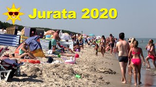 Jurata 2020 plaża i deptak [upl. by Isewk]