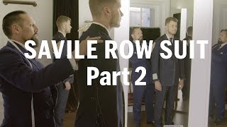 How to make a Savile Row Suit Part 2 – with Anderson amp Sheppard  FASHION AS DESIGN [upl. by Akamaozu560]