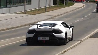 TWIN TURBO Lamborghini Huracan Performante Insane Accelerations [upl. by Ahseek845]