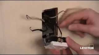 How to Install a Leviton Electrical Wall Outlet [upl. by Anej]