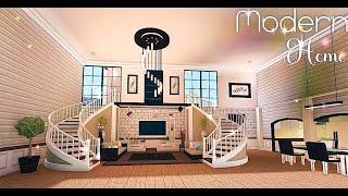 2 story family home  bloxburg speedbuild  House Build 50k  Roseybuildz [upl. by Enileve]