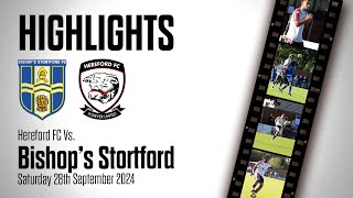 HIGHLIGHTS  Bishops Stortford 32 Hereford [upl. by Peer640]