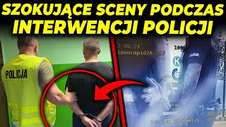 PIJANY UKRAINIEC PRÓBOWAŁ ZABIĆ POLICJANTA [upl. by Nessnaj899]