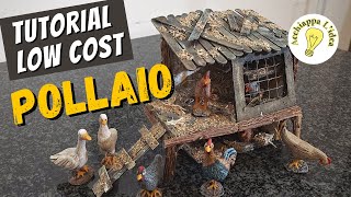 Pollaio per Presepe 🐔 Tutorial fai da te completo ed economico [upl. by Serrano]